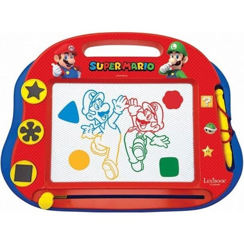 Ardoise magique A5 Super Mario avec accessoires magnétiques - Lexibook