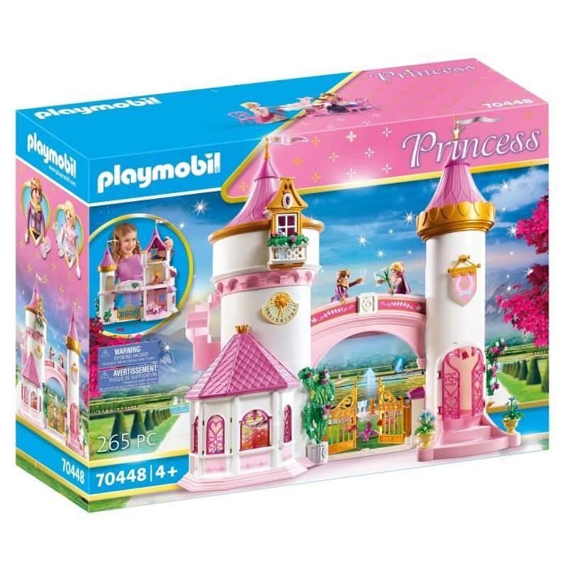 Playmobil - Palais de princesse - 265 pieces - 2 personnages inclus - A partir de 4 ans