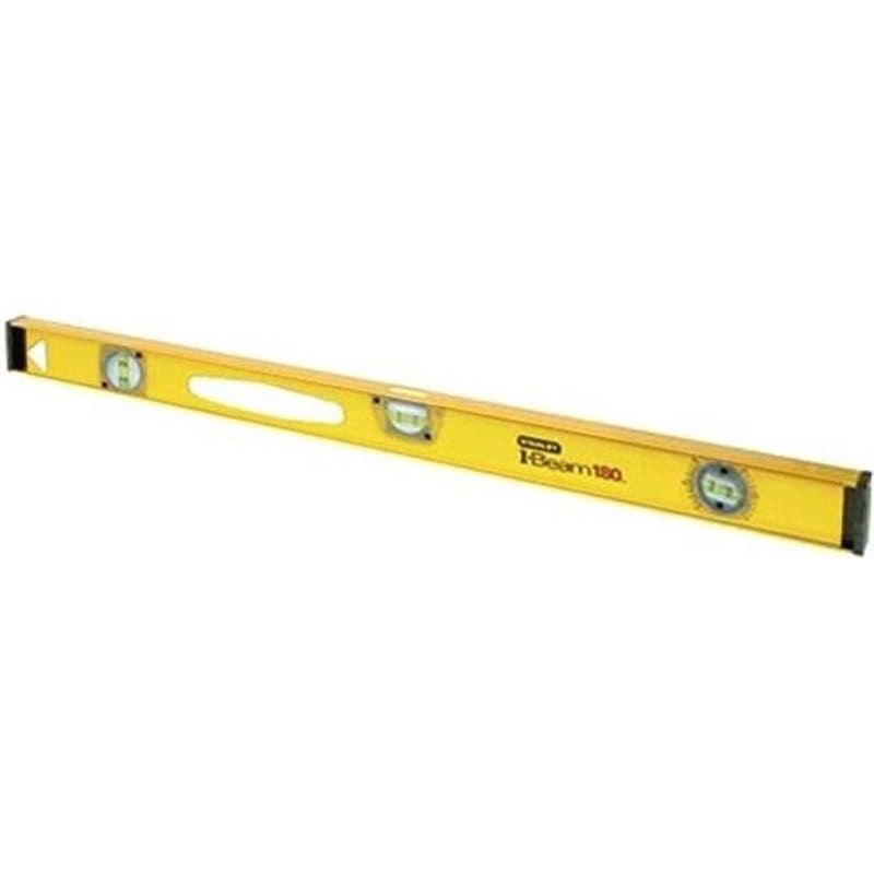 Niveau profilé I-Beam 180 en aluminium Stanley - 1-42-920 - 60 cm - Précision +/-1,5mm/m