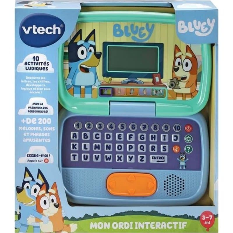 Vtech Jouets Electroniques Educatifs BLUEY - MON ORDI INTERACTIF