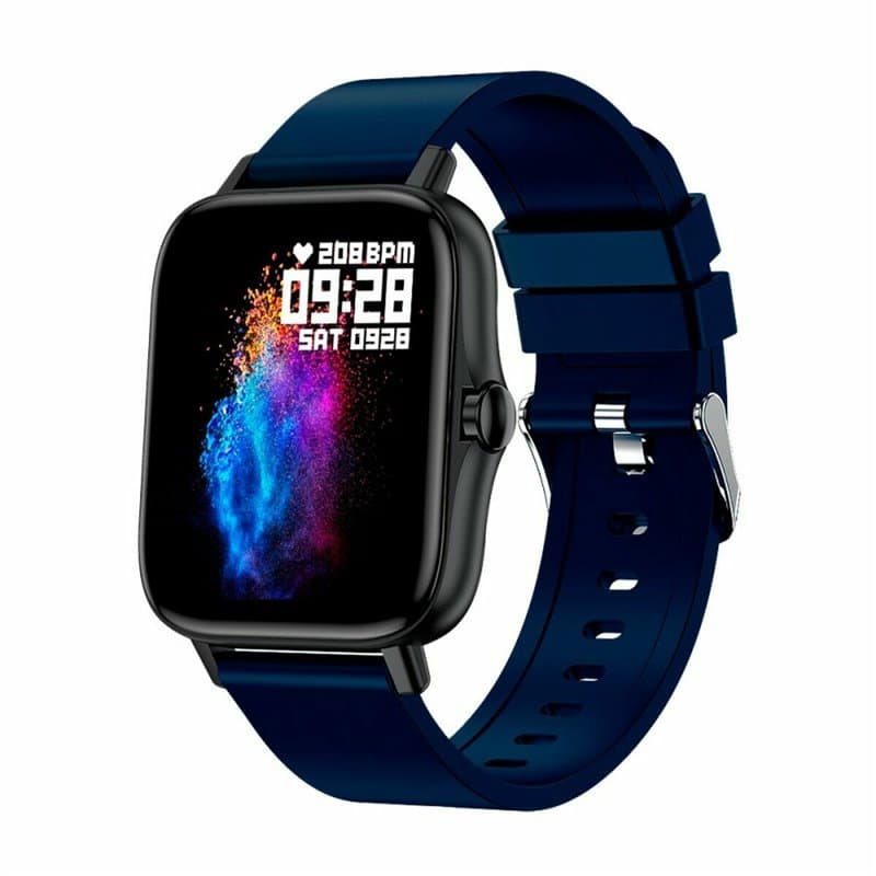 Montre intelligente DCU MODERN CALLS & SPORT 1,7" Blue marine 28 mm 1" Bleu Noir Noir/Blanc"