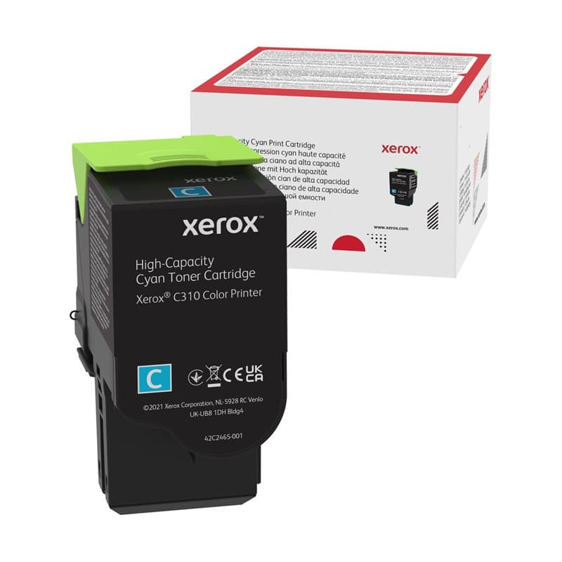 Xerox Cartouche de toner Cyan de Grande capacité Imprimante couleur ® C310/multifonctions ® C315 (5500 pages) - 006R0436