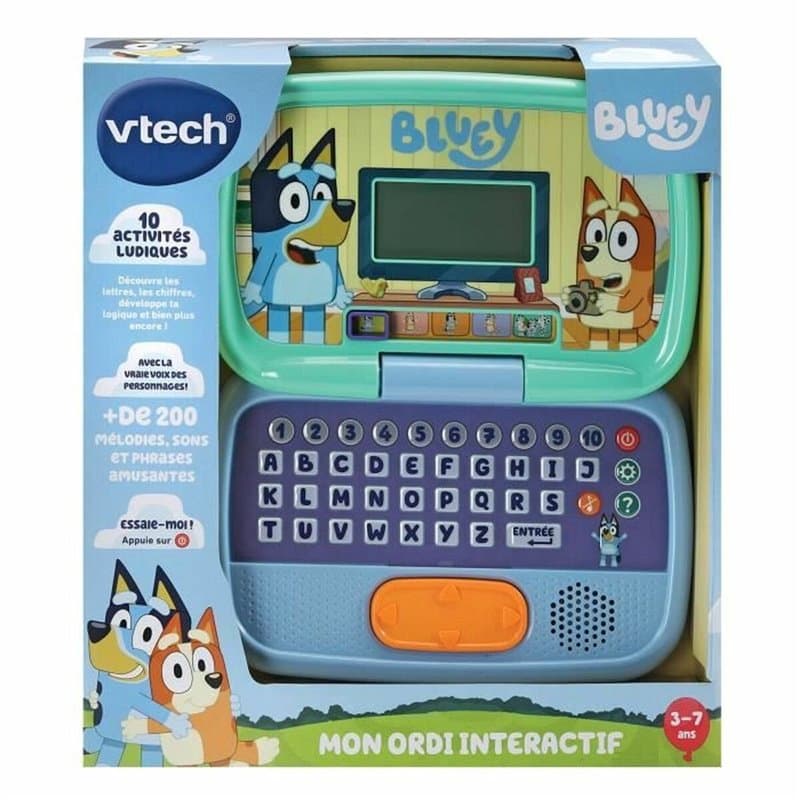 Vtech Jouets Electroniques Educatifs BLUEY - MON ORDI INTERACTIF