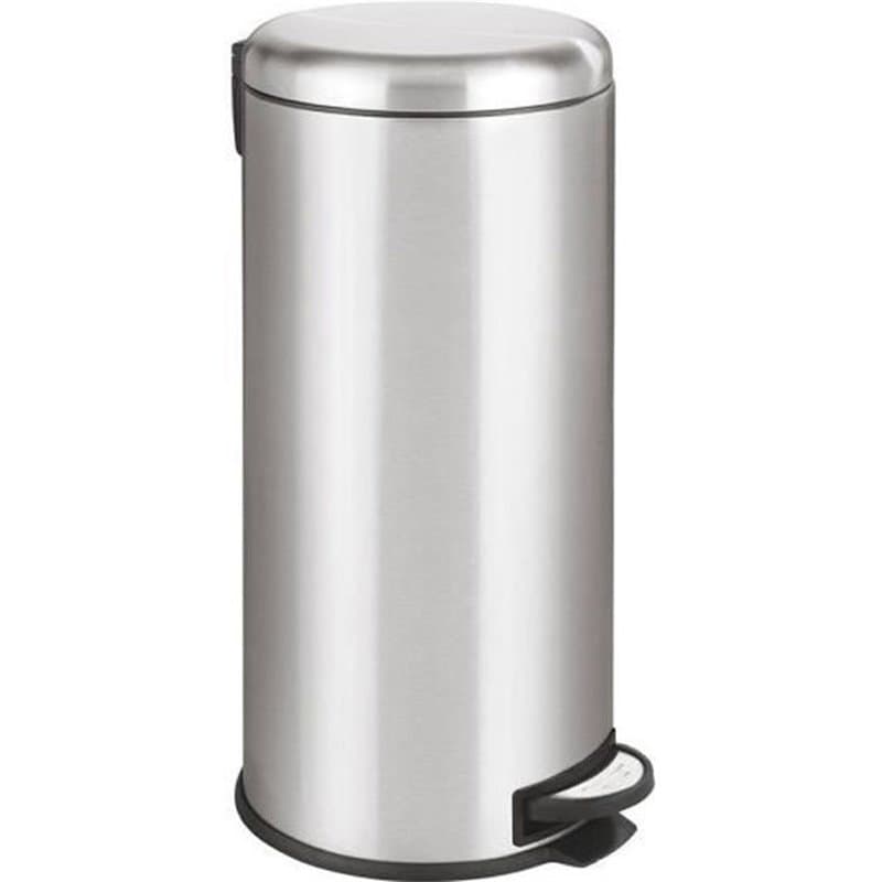 Kitchen MOVE Poubelle de cuisine a pédale - Inox brossé - 30L - URBAN