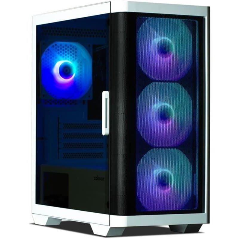 Boîtier PC sans alimentation - ZALMAN M4 ARGB (Blanc) - Moyen tour - Format M-ATX