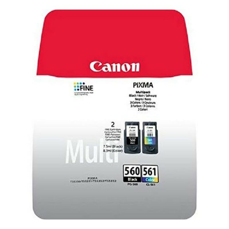 Canon Multipack de cartouches d'encre noire PG-560 et couleur CL-561