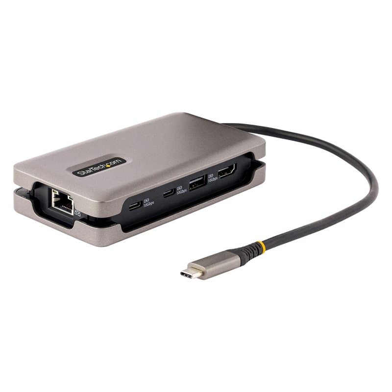 Startech.com Adaptateur Multiport USB C - Station d'Accueil USB C, 4K 60Hz HDMI 2.0b, HDR, Hub USB 3.2 Gen 2 10Gbps - Mi