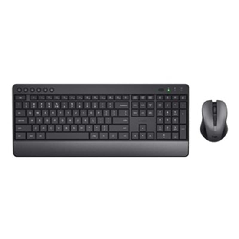 Trust Trezo Ensemble Confort Clavier Et Souris Sans Fil