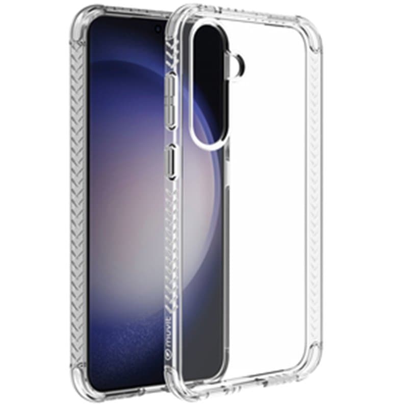 Muvit France Coque Transparente Renforcee 3M Samsung Galaxy S24