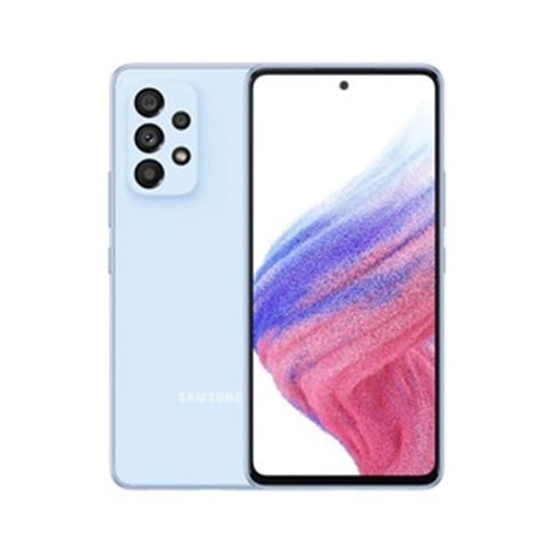 Samsung Galaxy A53 5G SM-A536B 16,5 cm (6.5") Double SIM hybride Android 12 USB Type-C 6 Go 128 Go 5000 mAh Bleu"