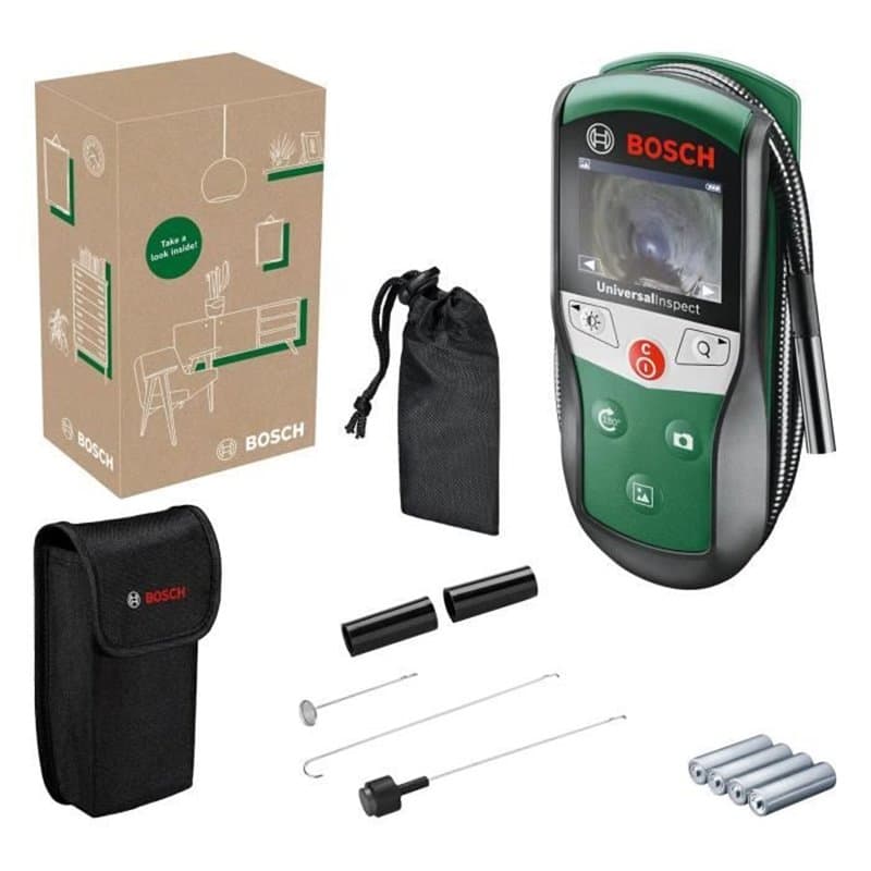 Caméra d'inspection UniversalInspect de Bosch (endoscope d'un diametre de 8 mm pour des images couleur de haute qualité