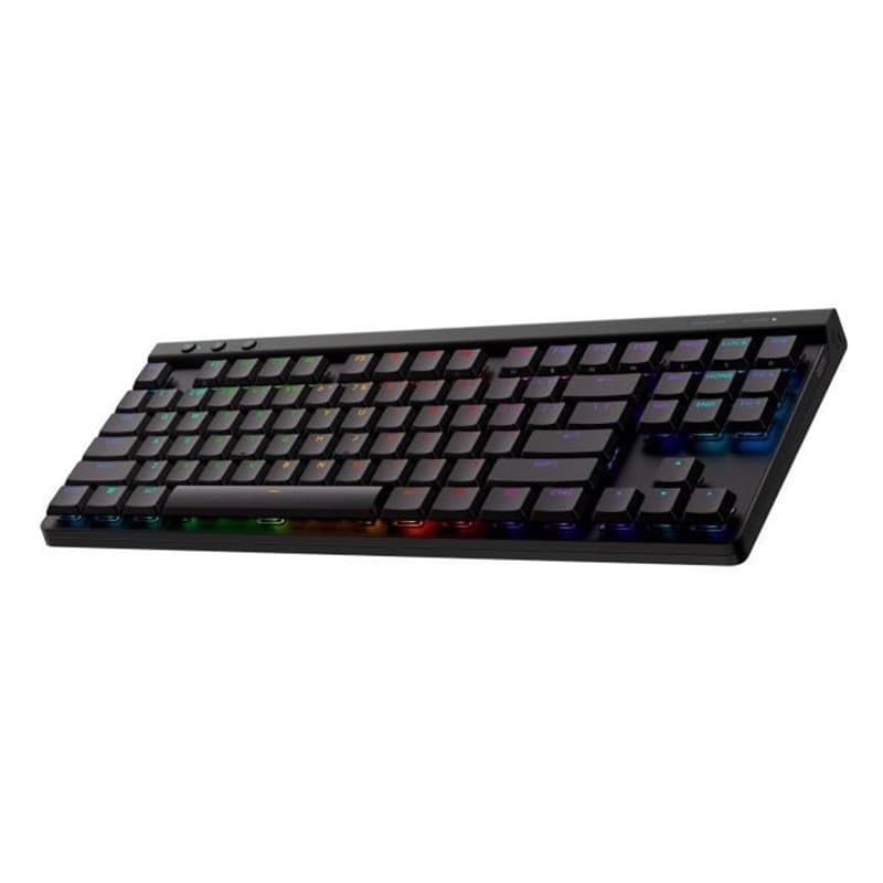 Clavier Gamer - Sans fil - Logitech G - G515 TKL Lightspeed - Mécanique Tactile - RGB - Azerty - Noir