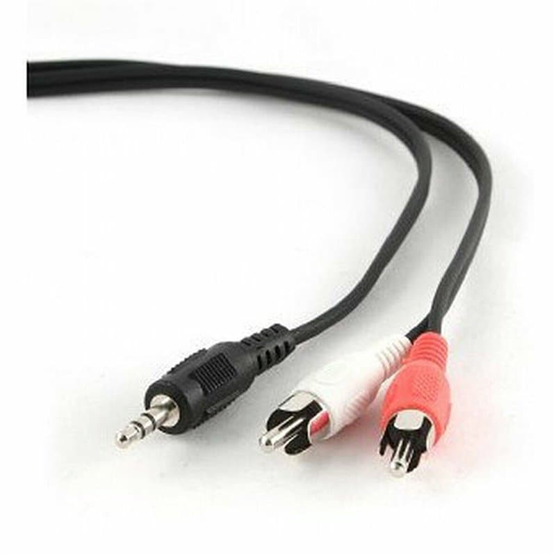 Câble Audio Jack vers RCA GEMBIRD CCA-458-5M (5 m) USB Jack 3,5 mm RCA