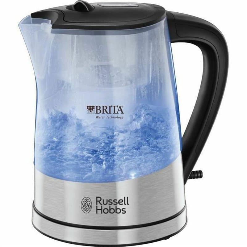 Bouilloire Russel Hobbs 22850-70 Noir Gris Acier inoxydable 2200 W 1 L