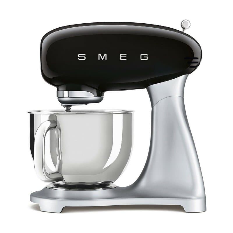 Mixeur/Mélangeur de pâte Smeg SMF02BLEU Noir Argenté 800 W 4,8 L