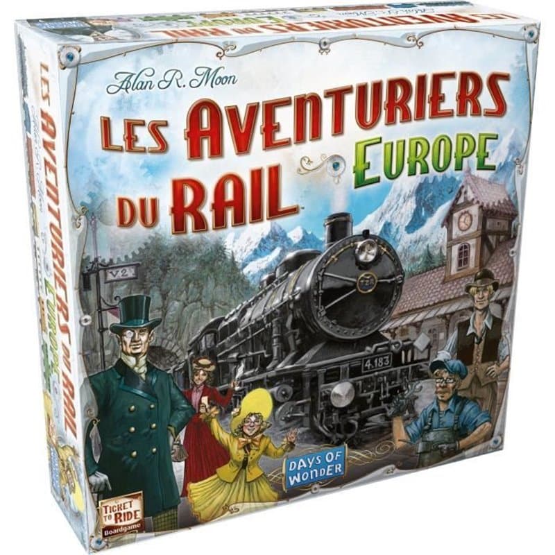 Days of Wonder | Les Aventuriers du Rail : Europe | Unbox Now | Jeu de société | a partir de 8 ans | Compatible avec Ale