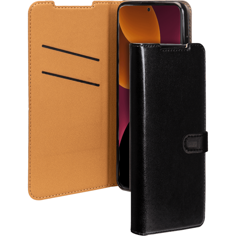 Etui Folio Wallet Samsung G S22 5G Noir - Fermeture avec languette aimantée Bigben