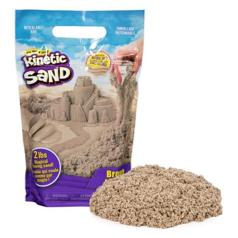 Kinetic Sand Sable Magique - Pack De Sable Naturel 907 G - Créez Différentes Formes Hypnotisantes Avec Ce Sable Magique