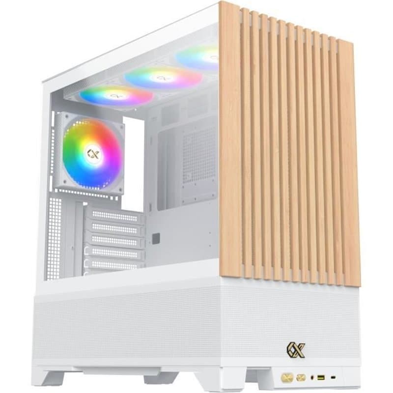 Boîtier PC - Xigmatek - Endorphin WD Arctic (Blanc) - Moyen tour - Format E-ATX - Sans alimentation