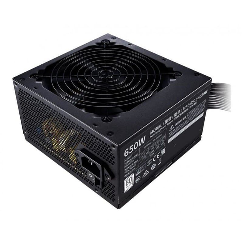 Bloc dAlimentation Cooler Master MPE-6501-ACABW-EU ATX 650 W 80 PLUS