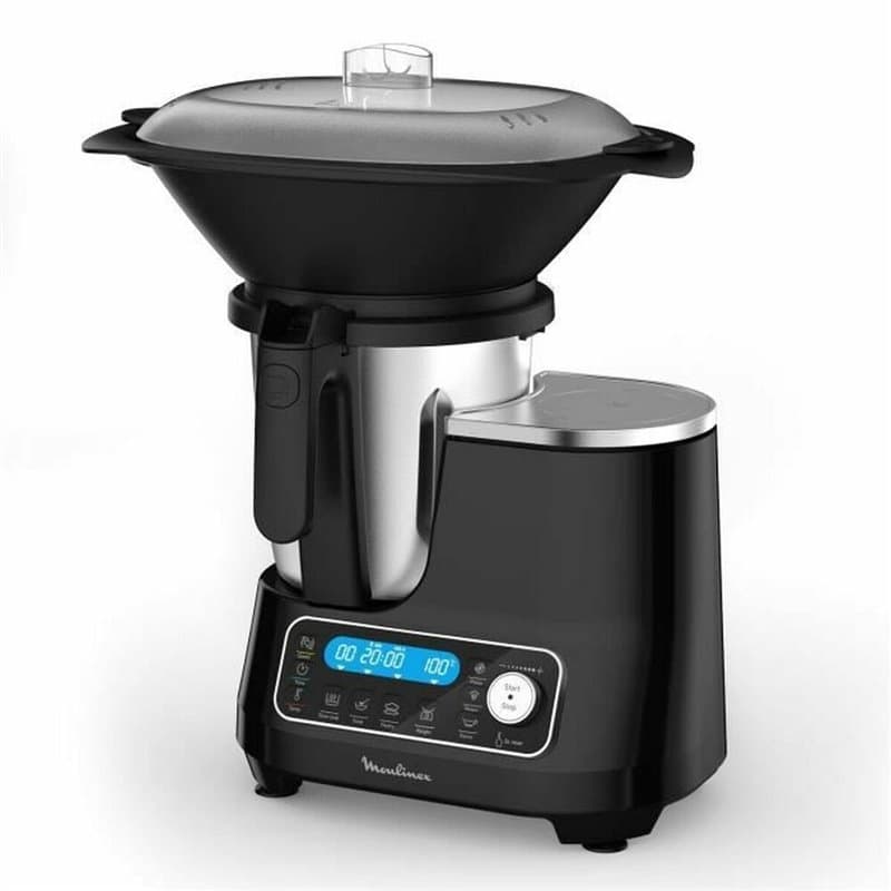 Moulinex ClickChef robot de cuisine 1400 W 3,6 L Noir Balances intégrées