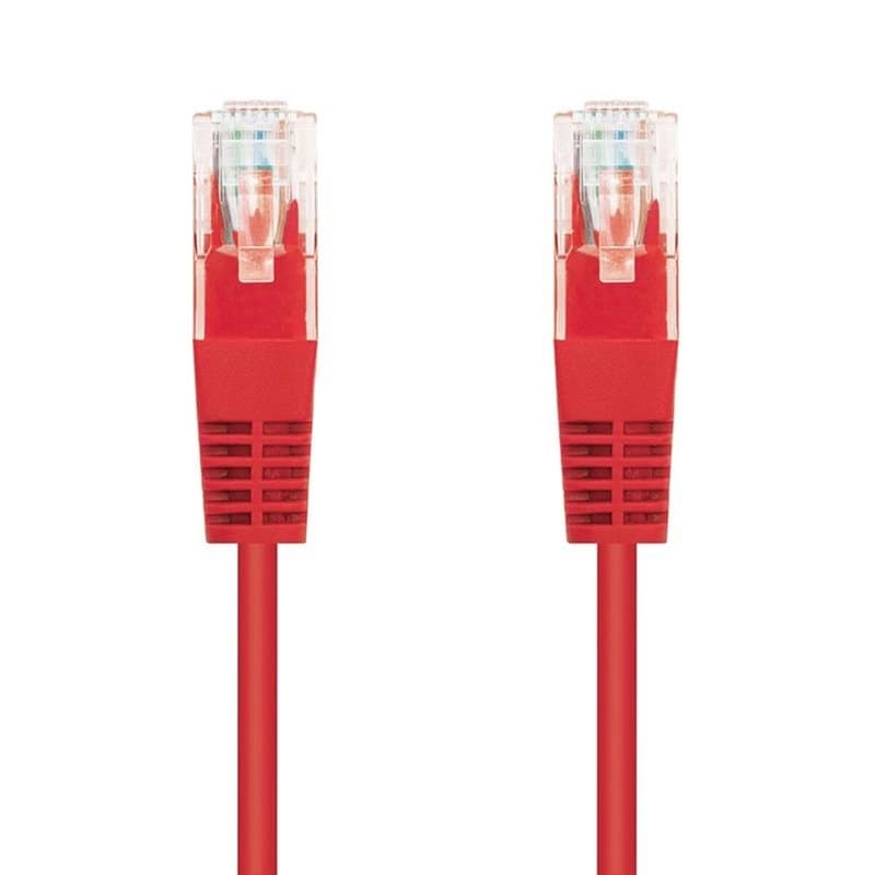 NanoCâble 10.20.0402-R câble de réseau Rouge 2 m Cat6e U/UTP (UTP)