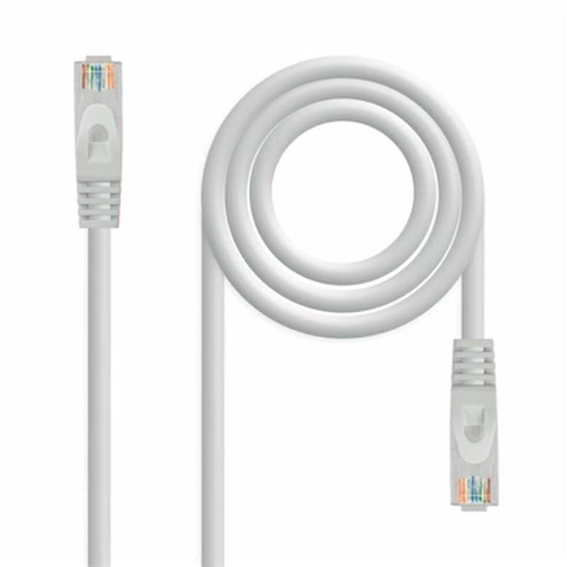 Câble Réseau Rigide UTP 6ème Catégorie NANOCABLE 10.20.1801-L150 Gris 1,5 m