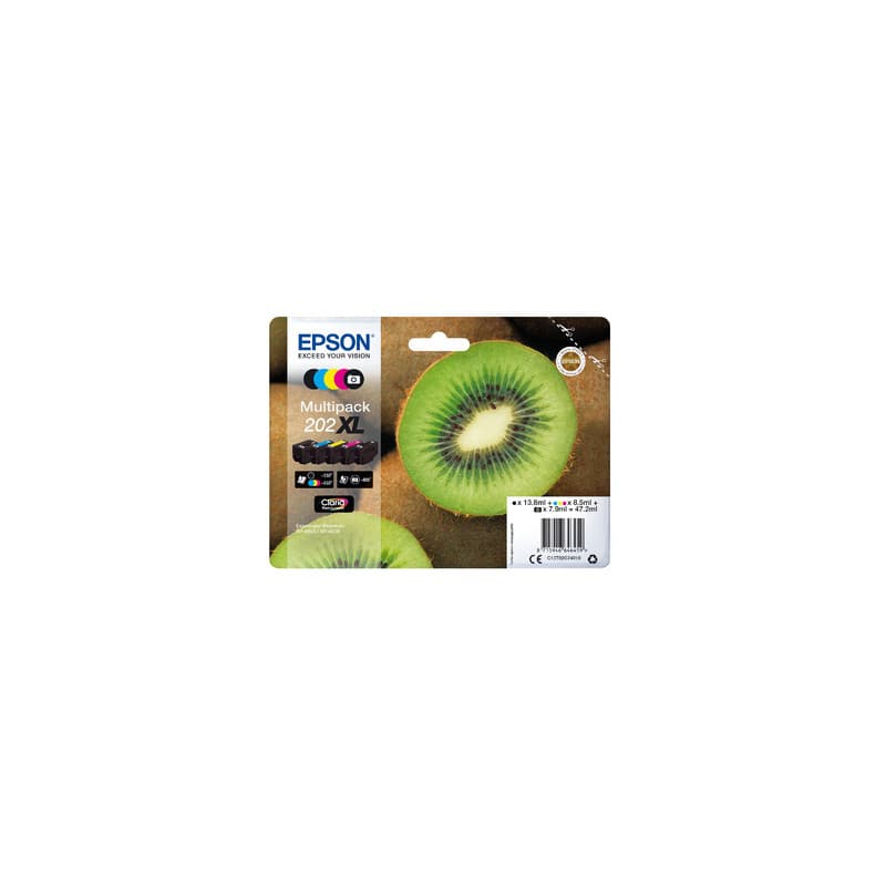 Epson Kiwi Multipack 5-colours 202XL Claria Premium Ink
