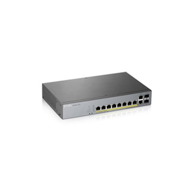 Zyxel GS1350-12HP-EU0101F commutateur réseau Géré L2 Gigabit Ethernet (10/100/1000) Connexion Ethernet, supportant l'ali