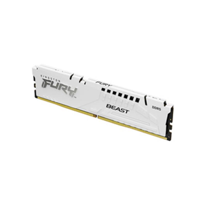 Kingston Technology FURY Beast 16 Go 5200 MT/s DDR5 CL40 DIMM White XMP