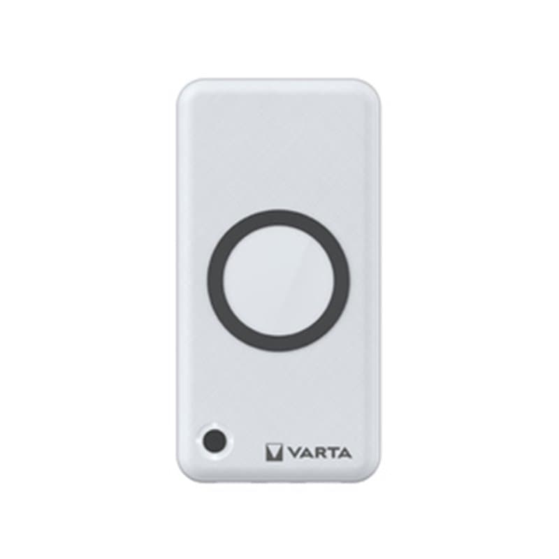 Varta 57908 101 111 banque d'alimentation électrique Lithium Polymère (LiPo) 15000 mAh Recharge sans fil Blanc