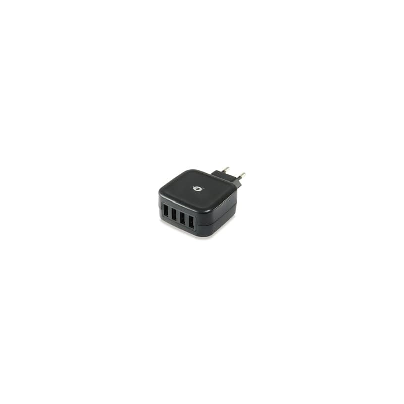 Conceptronic ALTHEA04B chargeur d'appareils mobiles Universel Noir Secteur Intérieure