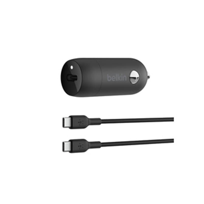 Belkin CCA004bt1MBK-B6 Ordinateur portable, Smartphone, Tablette Noir Allume-cigare Charge rapide Intérieure