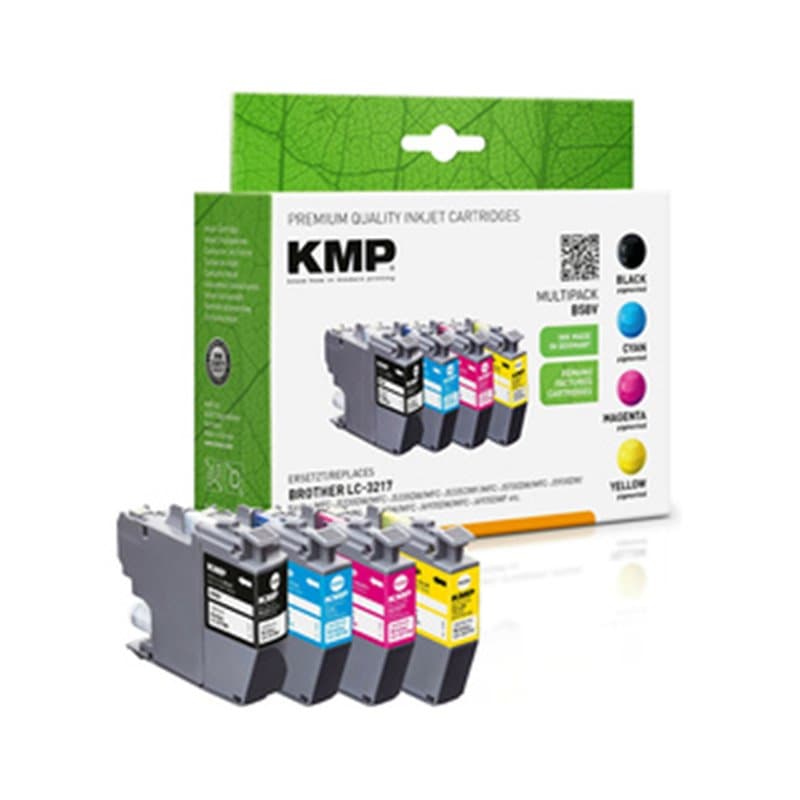 KMP B58V cartouche d'encre 4 pièce(s) Compatible Noir, Cyan, Magenta, Jaune