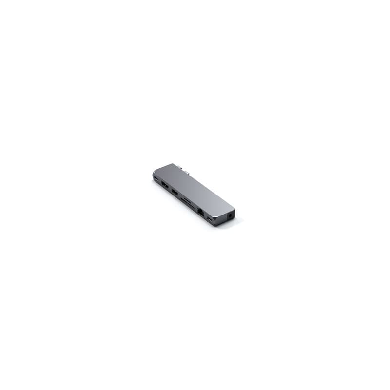 Satechi ST-UCPHMXM station d'accueil 2 x USB 3.2 Gen 2 (3.1 Gen 2) Type-C Gris