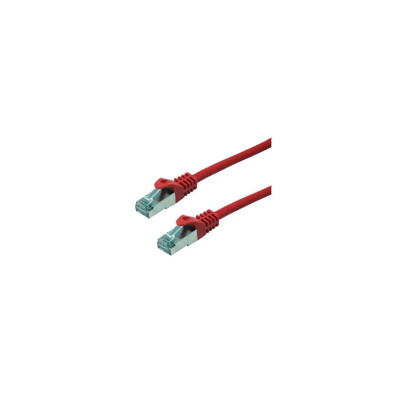 MCL 0.3m Cat6 F/UTP câble de réseau Rouge 0,3 m F/UTP (FTP)