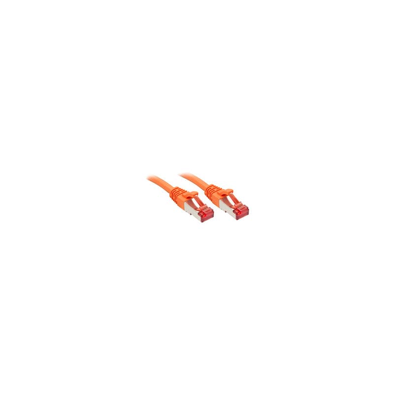 Lindy Rj45/Rj45 Cat6 0.3m câble de réseau Orange 0,3 m S/FTP (S-STP)