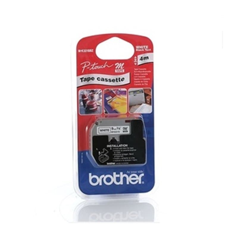 Brother MK221SBZ Labelling Tape (9mm) ruban d'étiquette M