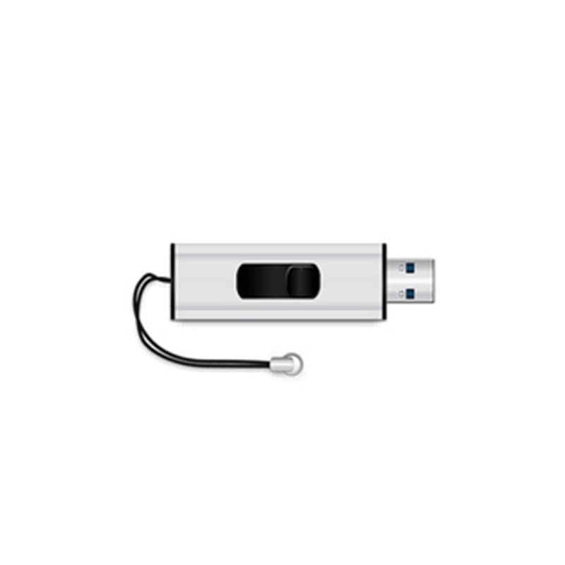 MediaRange MR914 lecteur USB flash 8 Go USB Type-A 3.2 Gen 1 (3.1 Gen 1) Noir, Argent
