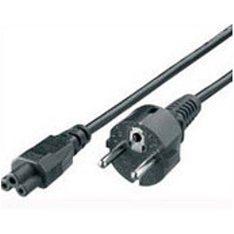 Equip 112150 câble électrique Noir 1,8 m Coupleur C5 CEE7/4