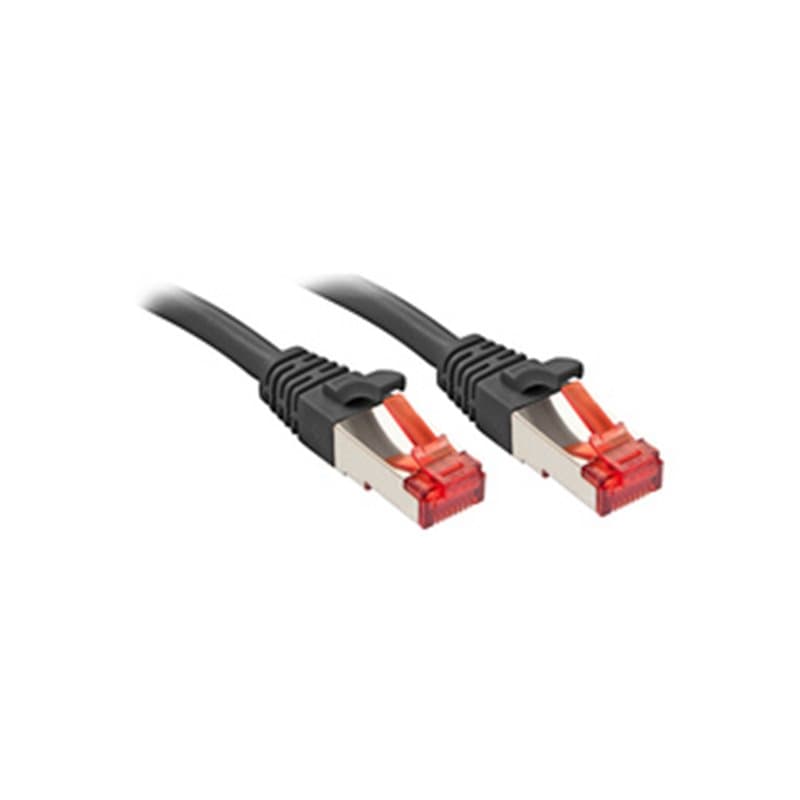 Lindy RJ-45 Cat6 S/FTP 0.5 m câble de réseau Noir 0,5 m S/FTP (S-STP)
