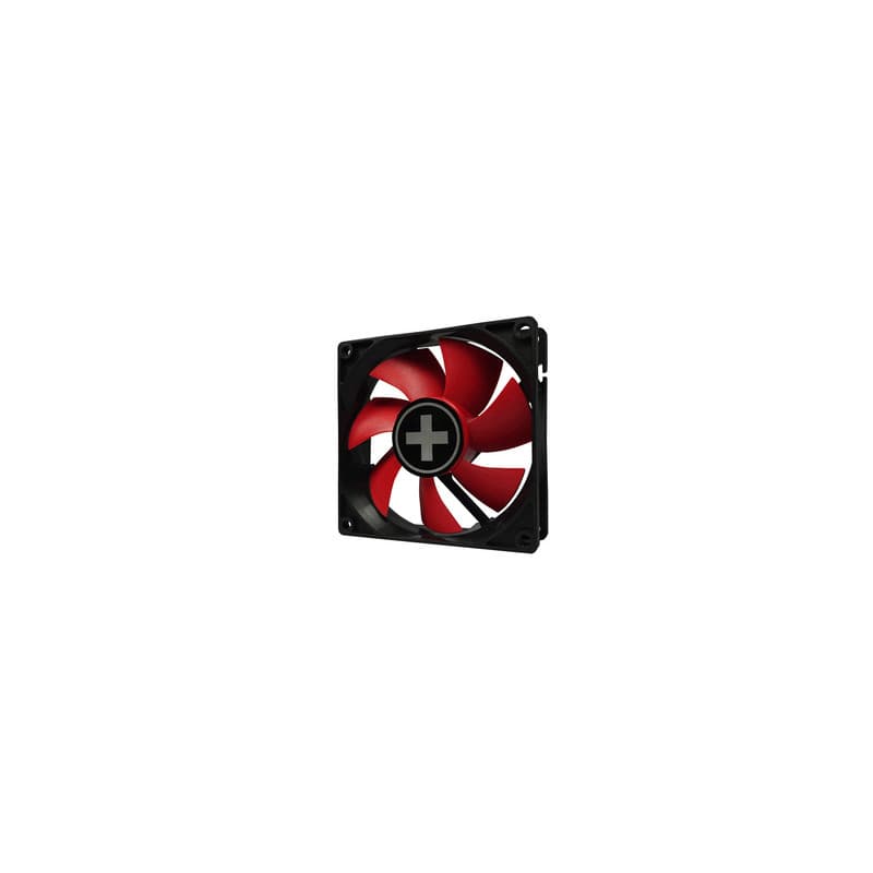 Xilence XPF80.R.PWM Boitier PC Ventilateur 8 cm Noir, Rouge