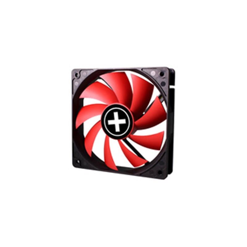 Xilence XPF120.R.PWM Boitier PC Ventilateur 12 cm Noir, Rouge