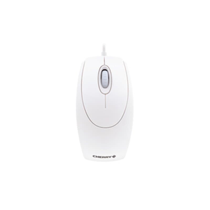 CHERRY WHEELMOUSE OPTICAL Souris filaire, gris clair, PS2/USB