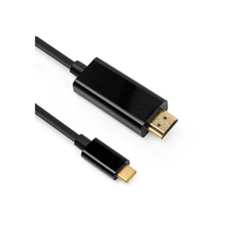DLH DY-TU4662B câble vidéo et adaptateur 2 m USB Type-C HDMI Noir
