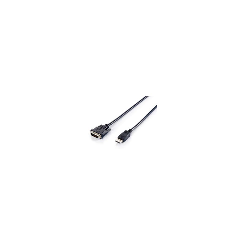 Equip 119336 câble vidéo et adaptateur 2 m DisplayPort DVI-D Noir