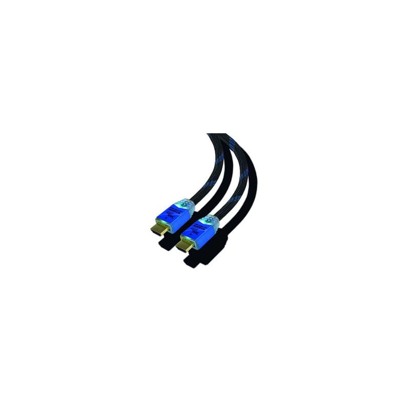 Steelplay JVAPS400039 câble HDMI 2 m HDMI Type A (Standard) Noir, Bleu