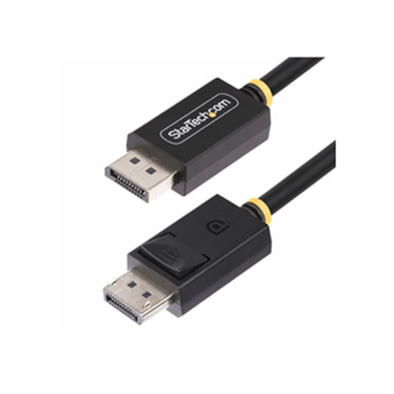 StarTech.com Câble DisplayPort 2.1 de 1m, Câble DisplayPort DP40 Certifié VESA avec UHBR10/HDR/HDCP 2.2, 8K 60Hz/4K 144H