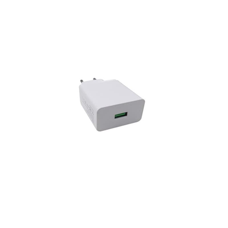 DLH CHARGEUR SECTEUR USB QUICK CHARGE 3.0 AVEC CABLE USB-C ET CABLE MICRO USB