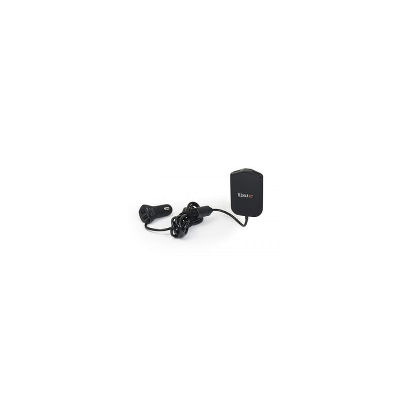 Technaxx Family Car Charger TE14 Smartphone Noir Allume-cigare Auto
